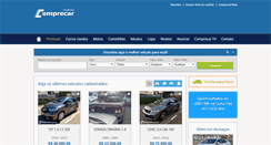 Desktop Screenshot of comprecar.com.br